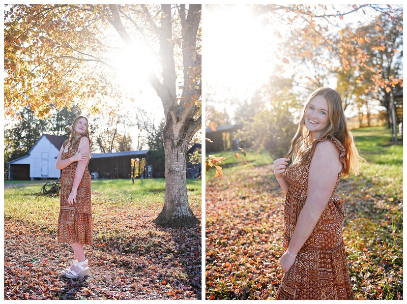 Senior Photography Mocksville NC Fall 1