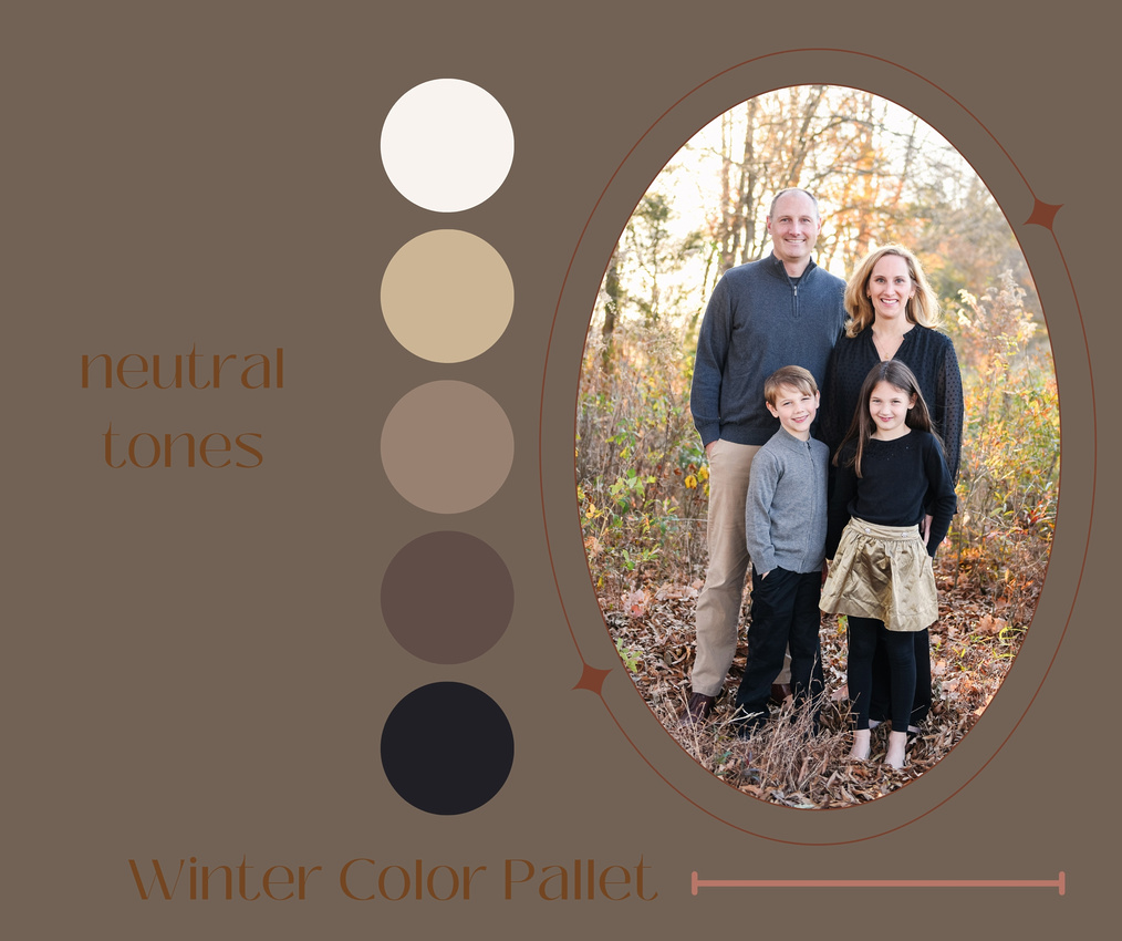 What colors to wear for a winter photography session 4