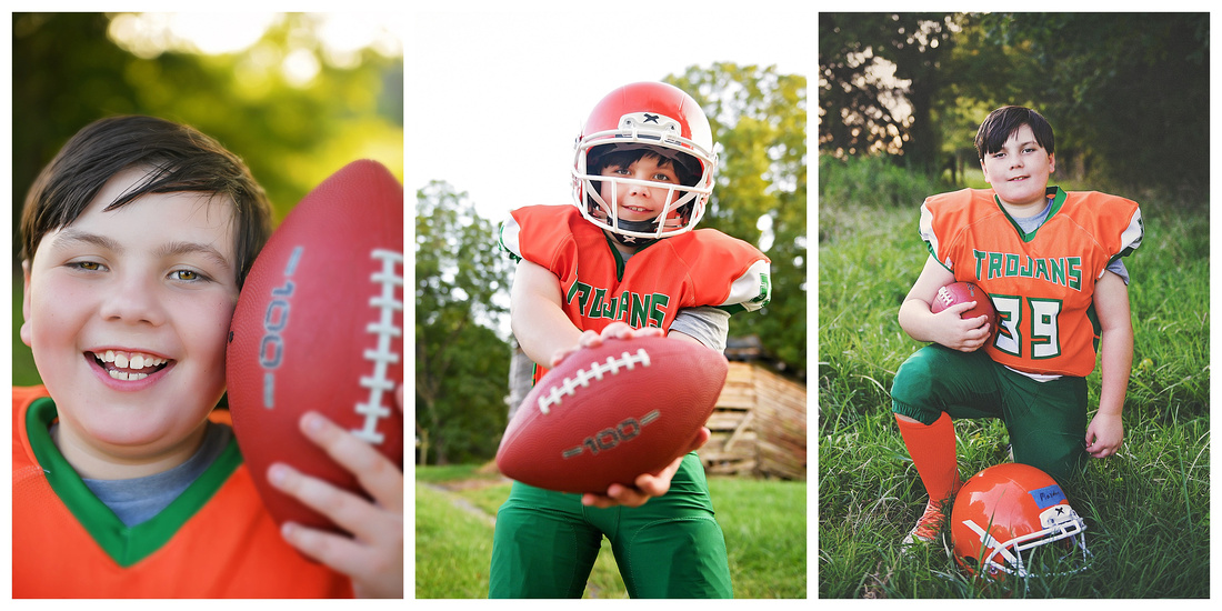 Football Mini Photography Session - Mocksville NC 1